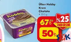 ÜLKER HOBBY KREM ÇİKOLATA 350 G
